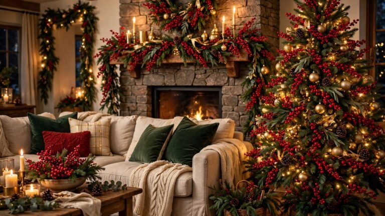 10 Berry Jolly Christmas Decor Ideas for a Merry, Berry-Filled Home