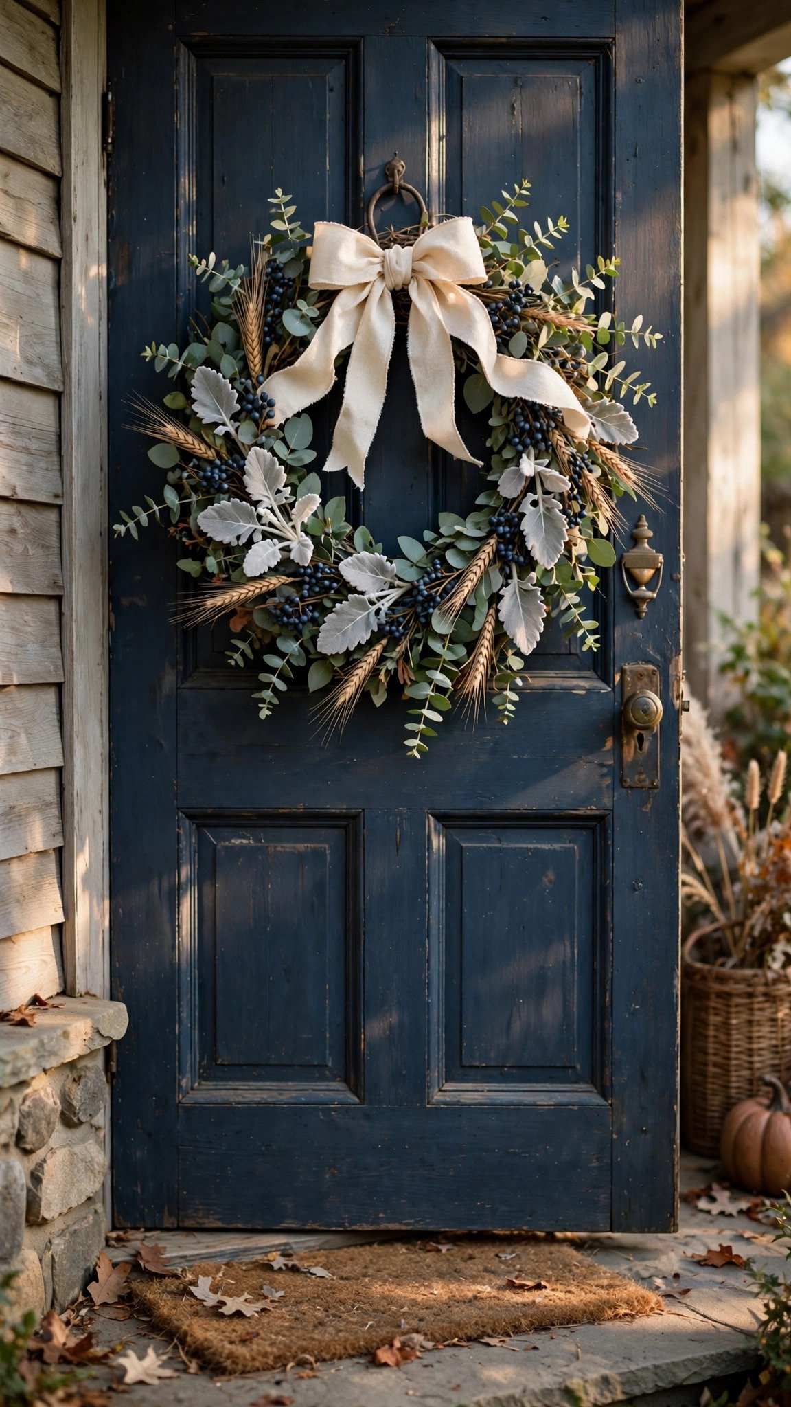 Blue fall decor idea 04