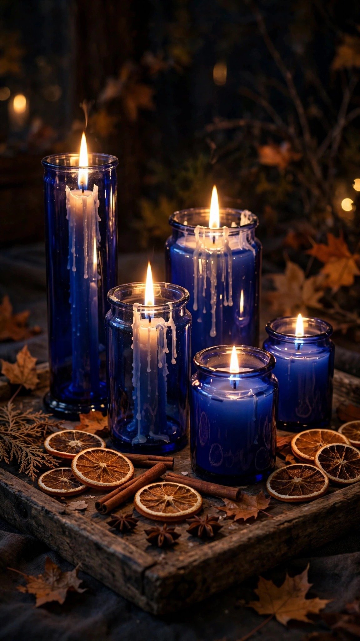 Blue fall decor idea 10