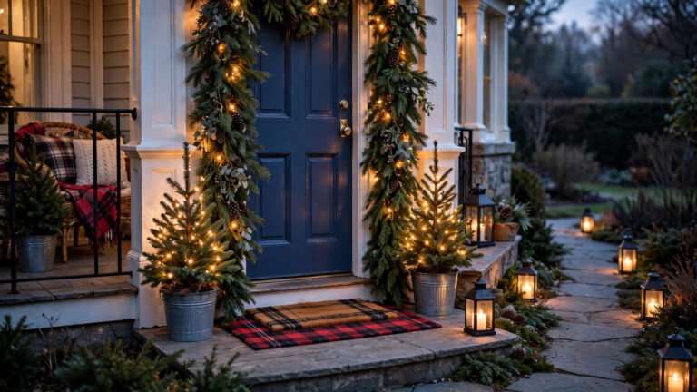 10 Christmas Front Porch Ideas That Turn Your Entry Into a Holiday Postcard