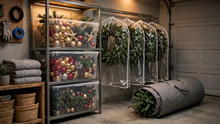 10 Christmas Decoration Storage Ideas That Keep the Holidays Tidy All Year