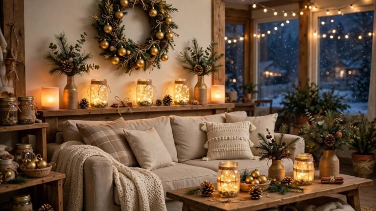 10 Dollar Store Christmas Crafts for a Festive Home on a Tiny Budget