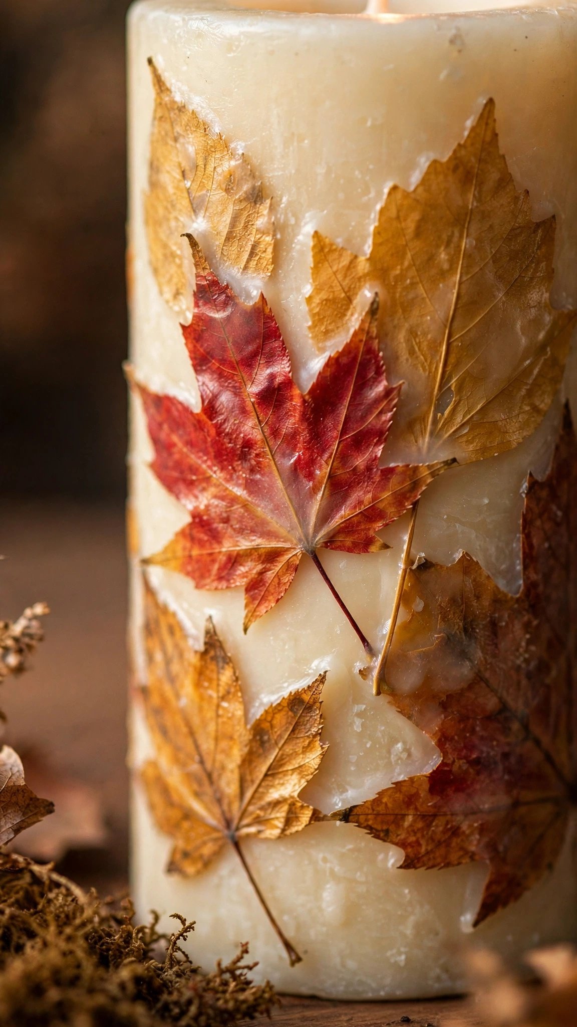 Fall candle craft idea 9