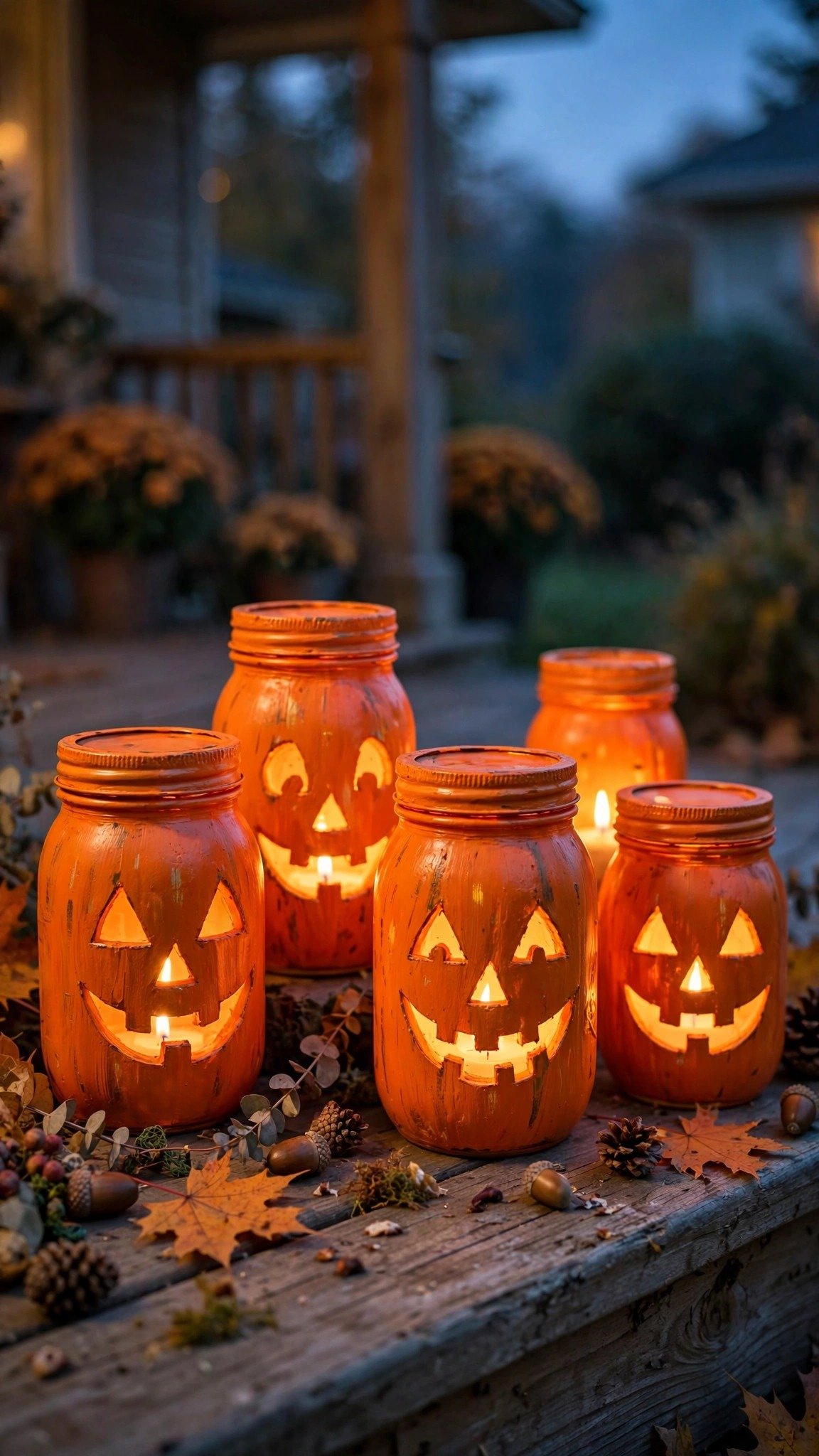 Fall mason jar craft idea 2