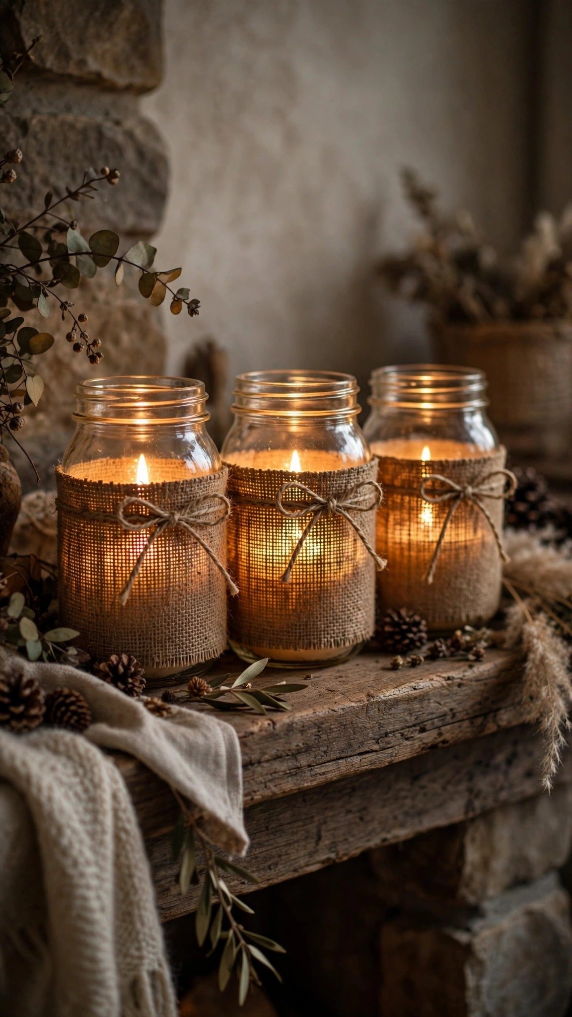 Fall mason jar craft idea 7