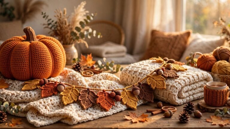 10 Cozy Fall Crochet Projects to Make This Autumn