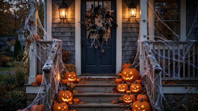 10 Halloween Front Porch Ideas That Wow Every Trick-or-Treater