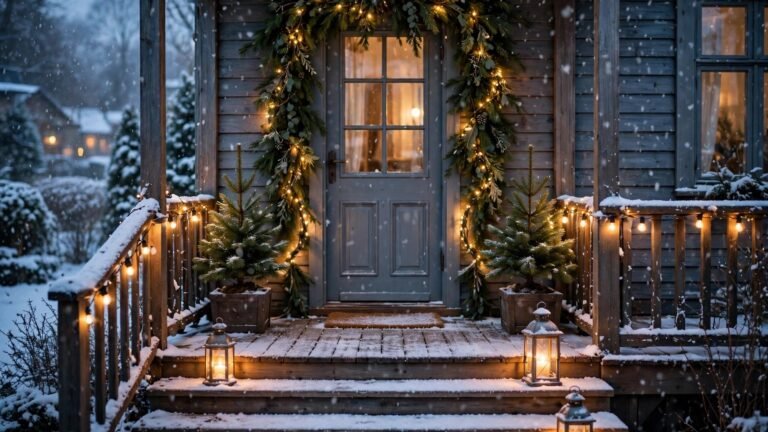 10 Winter Front Porch Ideas for a Cozy Welcome All Season Long